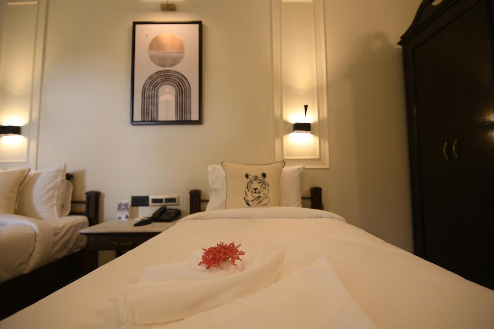 The Tiger Villa Ranthambore Atd India Group ซาวาย มาโดปูร์ ภายนอก รูปภาพ