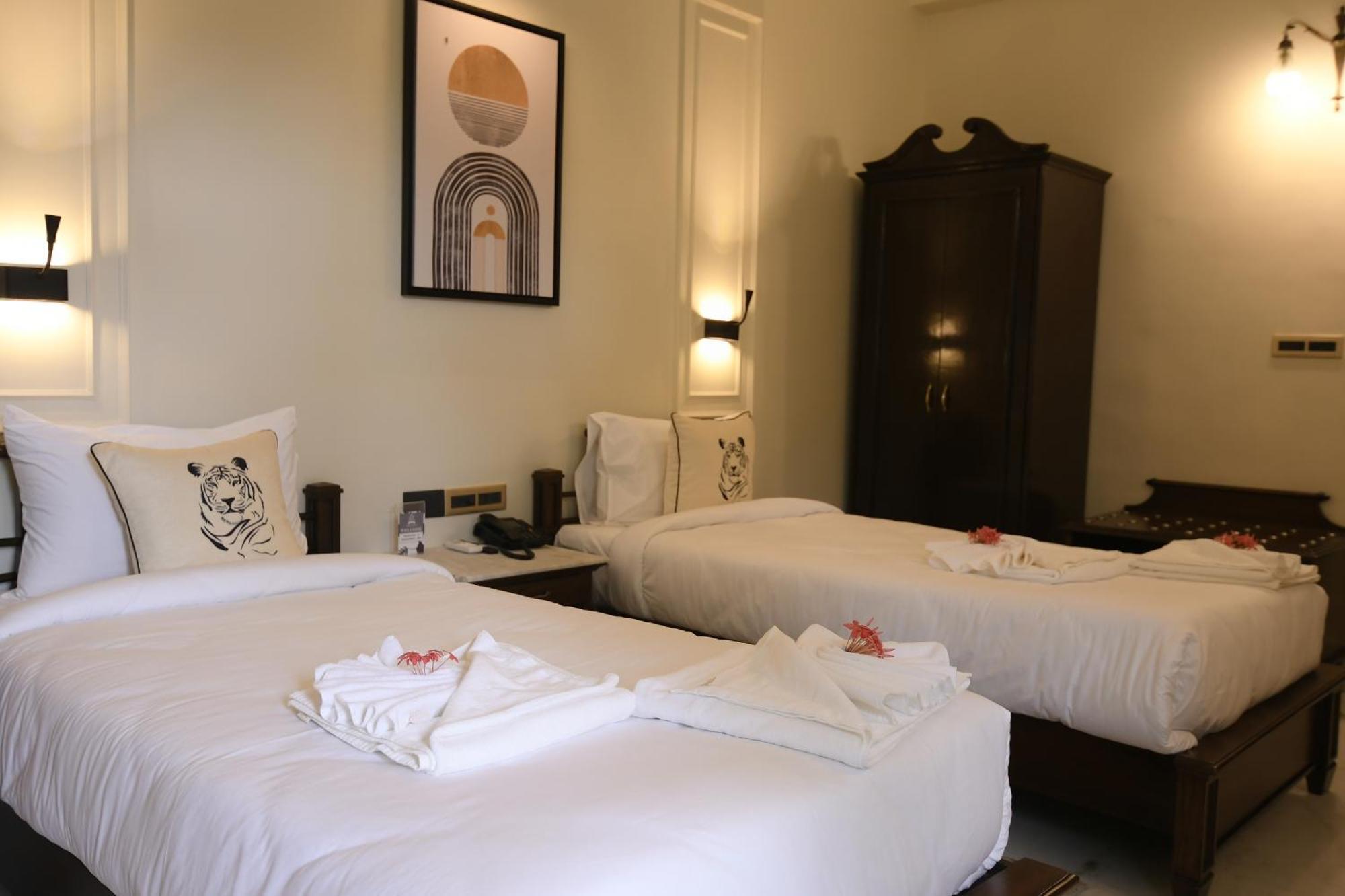 The Tiger Villa Ranthambore Atd India Group ซาวาย มาโดปูร์ ภายนอก รูปภาพ
